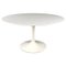 American White Round Tulip Dining Table attributed to Eero Saarinen for Knoll, 2007, Image 1