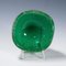 Cuenco pequeño de vidrio Sommerso verde de Carlo Scarpa para Venini Murano, años 30, Imagen 6