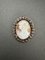 Late 19th Century Brooch Cameo Representing a Womans Profile 4