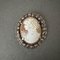 Late 19th Century Brooch Cameo Representing a Womans Profile 2