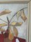 Foglie d'autunno, dipinto a olio, anni '50, con cornice, Immagine 10