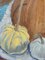 Le zucche, dipinto ad olio, anni '50, con cornice, Immagine 12