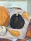 Las calabazas, pintura al óleo, años 50, enmarcado, Imagen 10