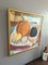 Las calabazas, pintura al óleo, años 50, enmarcado, Imagen 3