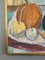 Las calabazas, pintura al óleo, años 50, enmarcado, Imagen 8