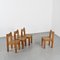 Chairs by Maison Regain for Les Arcs, 1970, Set of 4 2