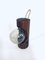 Brutalist Wooden Table or Wall Lamp attributed to Temde Leuchten, Switzerland, 1960s 10