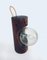 Brutalist Wooden Table or Wall Lamp attributed to Temde Leuchten, Switzerland, 1960s 4