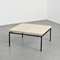 Metal and Travertine Coffee Table, 1960 6