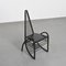 Silla auxiliar curvada de madera, 1970, Imagen 3