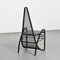 Silla auxiliar curvada de madera, 1970, Imagen 4