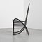 Silla auxiliar curvada de madera, 1970, Imagen 5