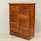 Vintage Oak Filing Cabinet, 1920s 4