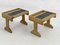 Bedside Tables by Guillerme Et Chambron for Vous Maison, 1950s, Set of 2 1