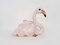 Large Pink Flamingo in Ceramic from Maison Chaumette Paris, 1970s 2