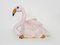 Large Pink Flamingo in Ceramic from Maison Chaumette Paris, 1970s 1