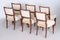 Art Deco Walnut Dining Chairs, France, 1920s, Set of 6 6