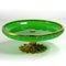 Green Opaline Glass Dish, France, 1950s 2
