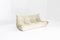 Vintage Togo Drei-Sitzer Sofa aus Beige Stoff von Michel Ducaroy für Ligne Roset, 1980er 9
