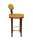 Moderner Collector Moca Bar Chair aus Safire 17 Stoff und Räuchereiche von Studio Rig 2