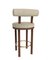 Moderner Collector Moca Bar Chair aus Safire 14 Stoff und Räuchereiche von Studio Rig 4