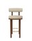 Moderner Collector Moca Bar Chair aus Safire 14 Stoff und Räuchereiche von Studio Rig 1