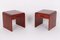Danish Bedside Tables in Stained Beech Wood from Getama, Denmark, Set of 2 8