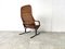 Mid-Century Wicker Lounge Chair attributed to Dirk Van Sliedrecht for Rohé Noordwolde, the Netherlands, 1960s 2