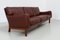 Danish Modern Leather and Rosewood Sofa from Eran, 1960s 3