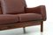 Danish Modern Leather and Rosewood Sofa from Eran, 1960s 5