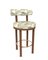 Collector Modern Moca Bar Chair in Alabaster Fabric and Smoked Oak by Studio Rig 3