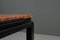 Mesa auxiliar Art Déco de laca negra con superficie de mármol rojo, Alemania, 1925, Imagen 13