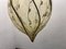 Hängelampe aus Muranoglas aus Schmiedeeisen, 1950er 6