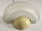 Große französische Art Deco Wandlampe von Holophane, 1940er 7