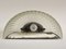 Große französische Art Deco Wandlampe von Holophane, 1940er 9