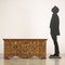 19th Century Carved and Gilded Wood Bench, Italy, Image 2