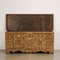 19th Century Carved and Gilded Wood Bench, Italy, Image 3