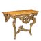 Barocchetto Console with Lacquered Top 1