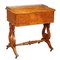 Antique Louis Philippe Coffee Table in Maple Burl Veneer 1