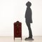 Antique Bedside Table in Mahogany Veneer, Image 2