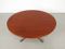 Mid-Century Round Teak Coffee Table, 1960s 5