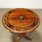 Antique Inlaid Table in Wood 3