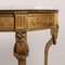 Carved and Gilded Console Table 7