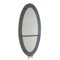 Italienischer Vintage Spiegel mit Glas & Holz, 1950er 1