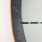 Italienischer Vintage Spiegel mit Glas & Holz, 1950er 6