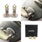 Coco Mark Metal Earrings from Chanel, Set of 2 5