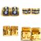 Earrings in Cloisonne Metal/Enamel from Hermes, Set of 2 4
