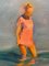 Birgitte Lykke Madsen, Walk in the Water, Oil on Canvas, 2020s 3