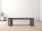 Modern Polished Stone Concrete Bench Seat with Aged Patina, Image 1
