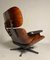Lounge Chair in Black Leather by Charles Eames for Herman Miller, 1956, Image 4